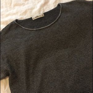 Zara Striped Knit Shirt